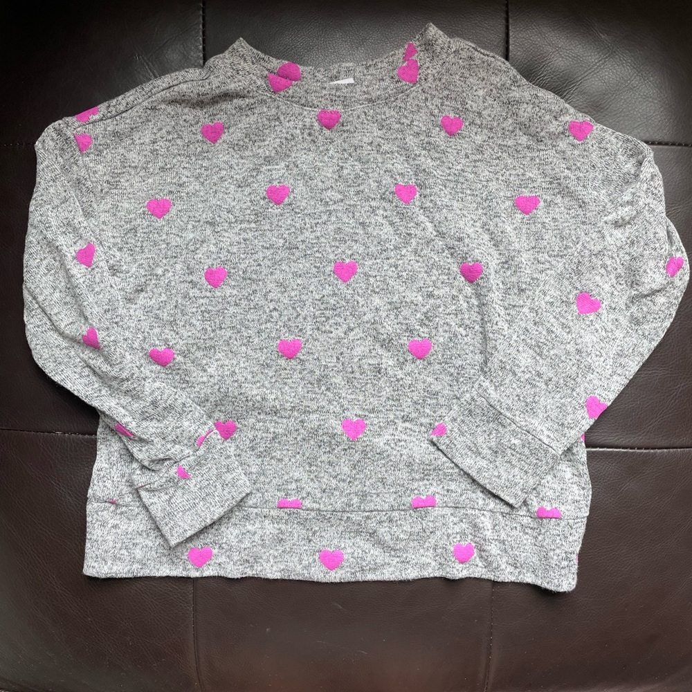 Gap Hearts Lightweight Softspun Sweater